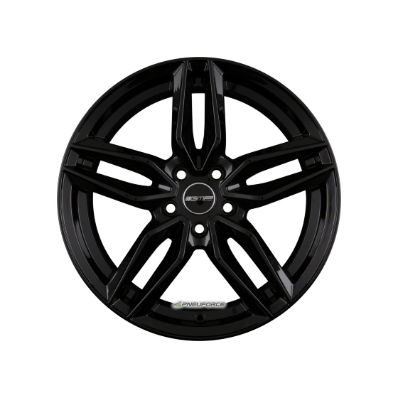 GMP - FASTEN BLACK GLOSSY 8X18 LK:5/108 ET:40 ML:73,1